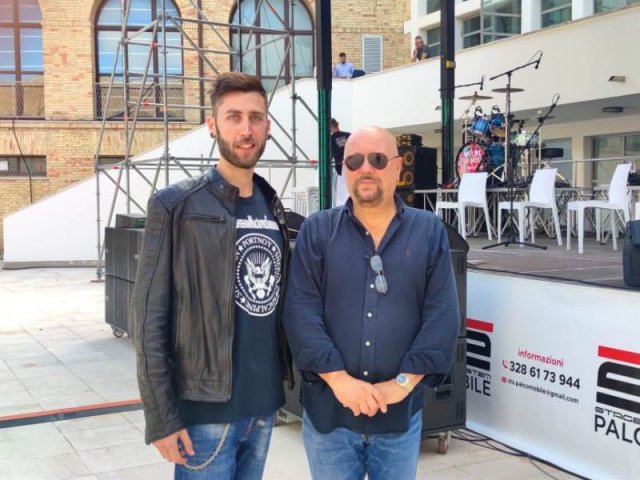 con Carlo Romano
